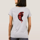 反乱軍ライオンレッド Tシャツ (裏面)