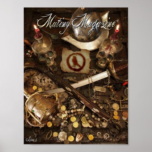 反乱雑誌号5表紙 ポスター (正面)