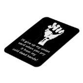 反共和党の政治的抗議フレキシブル磁石 マグネット (左側)