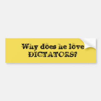 反切札のバンパーステッカー バンパーステッカー