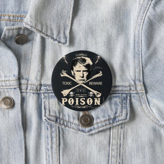 反切札の毒2016年大統領選挙 缶バッジ (インサイチュ)