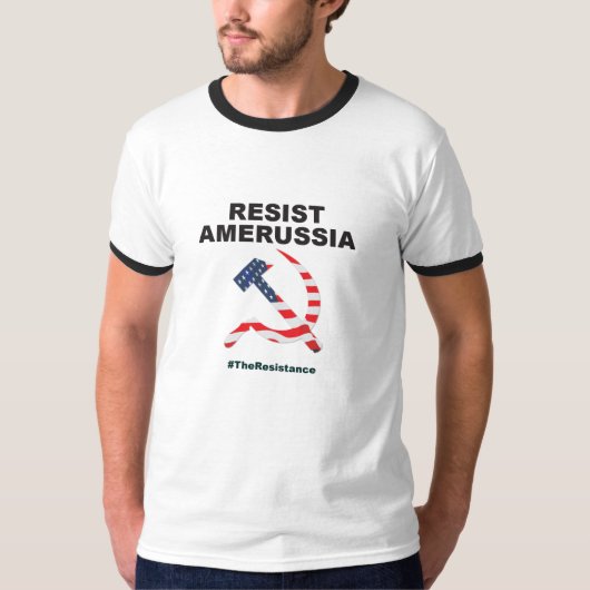 反切札抵抗のTシャツ Tシャツ (正面)