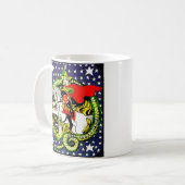 反動的なドラゴンのマグを殺害するTrotsky コーヒーマグカップ (正面左)