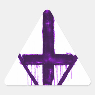 反宗教の反IlluminatiのiPhoneの場合 三角形シール
