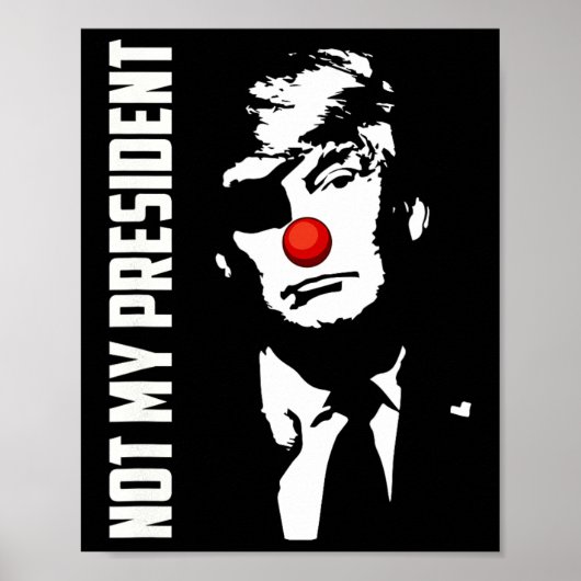 反対の大統領 ドナルド トランプ 選挙 反トランプ ポスター (正面)