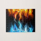 反対の顔の概念 ジグソーパズル (横)