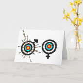 反対は引き付けます カード (黄色い花)