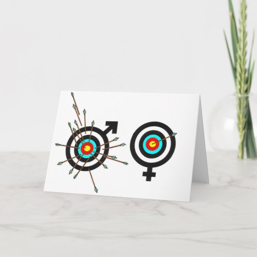 反対は引き付けます カード (正面)