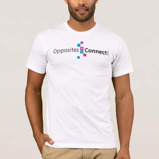 反対はTシャツを接続します Tシャツ (正面)