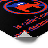 反対ファシズムは道徳的な礼儀と呼ばれる ポスター (角)