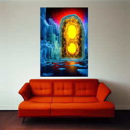 反対側へのゲートウェイ | AIアートポスター ポスター