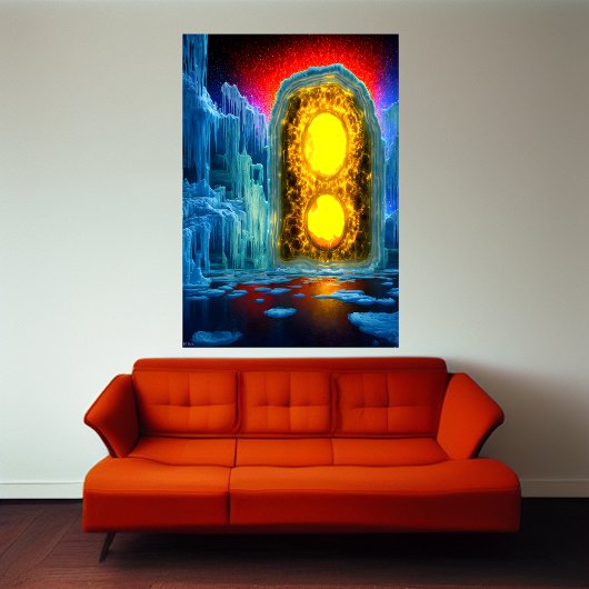 反対側へのゲートウェイ | AIアートポスター ポスター