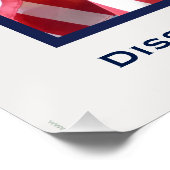 反対意見は民主主義の魂のポスター25" x 20" ポスター (コーナー)