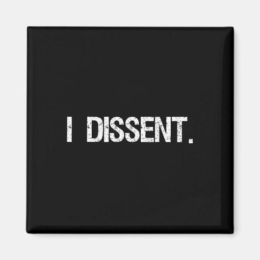 反対意見アンチトランプ自由主義のス マグネット (正面)