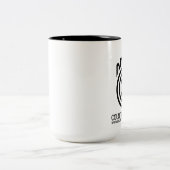 反対文化地下のコーヒー・マグ ツートーンマグカップ (中央)