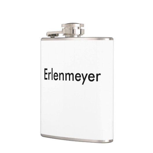 反対文化実験室のエルレンマイヤーフラスコ フラスク (左)