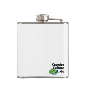 反対文化実験室のエルレンマイヤーフラスコ フラスク (裏面)