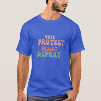 反対票を投じる Tシャツ