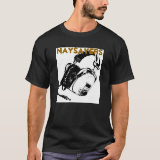 反対論者(黒) Tシャツ