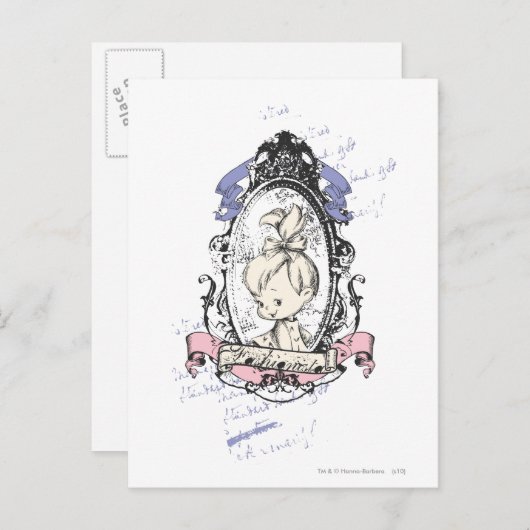 反射かわいらし小石™ ポストカード (正面/裏面)