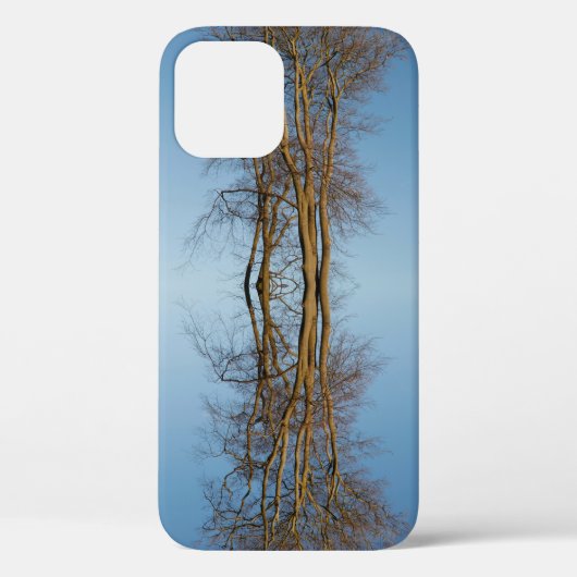 反射された木Case-Mate iPhoneケース Case-Mate iPhoneケース (裏面)