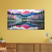 反射した夢 キャンバスプリント (インサイチュ (リビング))