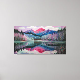 反射した夢 キャンバスプリント