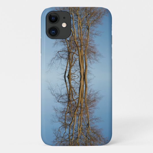 反射した木 Case-Mate iPhoneケース (裏面)