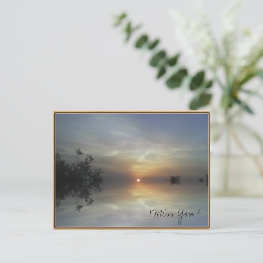 反射する日光 ポストカード (スタンド正面)