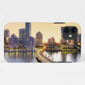 反射のマンダリン東洋のマイアミの眺め Case-Mate iPhoneケース (裏面(横))