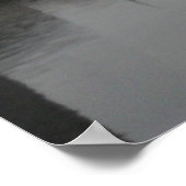 反射の上下逆の世界を通過する ポスター (角)