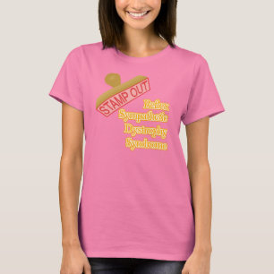 反射の共鳴したジストロフィーシンドローム Tシャツ