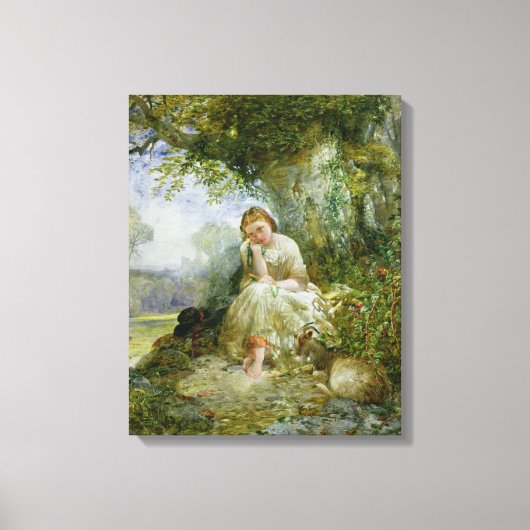 反射の場所 キャンバスプリント (正面)