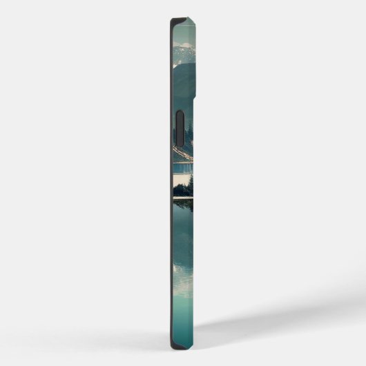 反射の山Iphone 14プラスケース Case-Mate iPhoneケース (裏面 / 右)