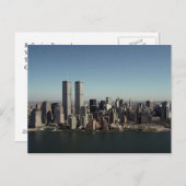 反射はがきWTCツインタワー澄んズデイNYC ポストカード (正面/裏面)
