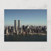 反射はがきWTCツインタワー澄んズデイNYC ポストカード (正面)