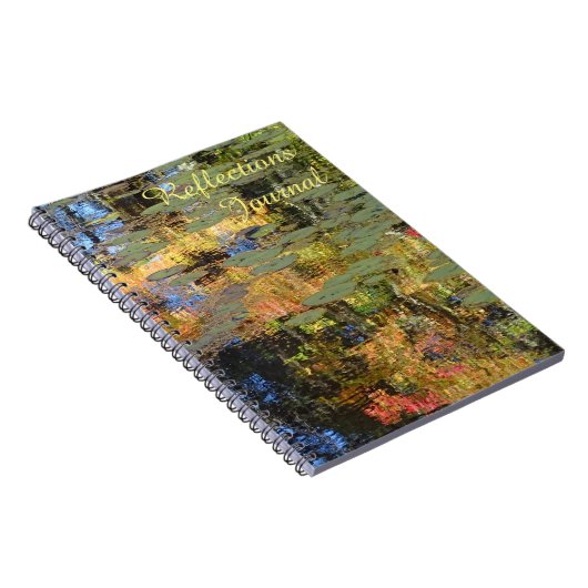 反射は日誌に記します(lilypadsと) ノートブック (右側)