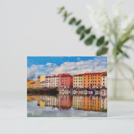 反射を色彩の鮮やか保持 ポストカード (スタンド正面)