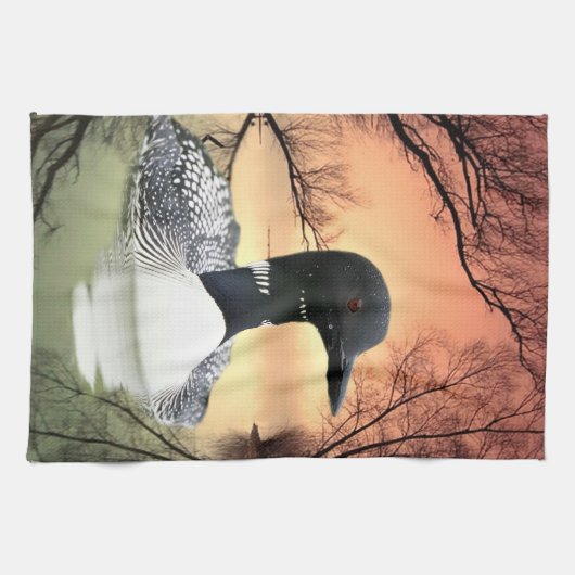 反射を見る キッチンタオル (横)