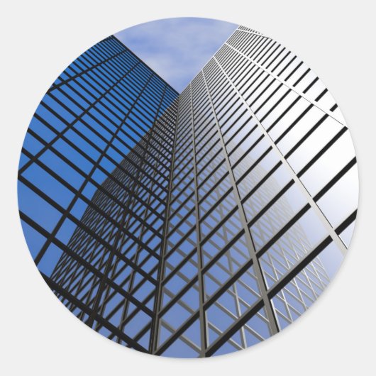 反射オフィスブロック ラウンドシール (正面)