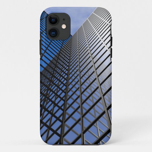 反射オフィスブロック Case-Mate iPhoneケース (裏面)