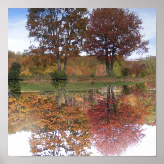 反射キャンバス ポスター (正面)