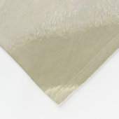 反射クラウドビーチ海 フリースブランケット (角)