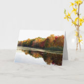 反射グリーティングカード カード (黄色い花)