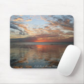 反射サンセット、ケーブルビーチ、ブルーム、オーストラリア マウスパッド (マウス)