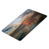 反射サンセット、ケーブルビーチ、ブローム – マグネット (左側)