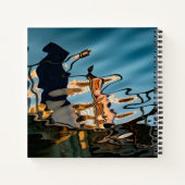 反射スパイラルノートブック ノートブック (裏面)