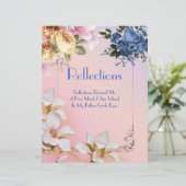 反射タイトルページのパーソナライズされた紙 (スタンド正面)