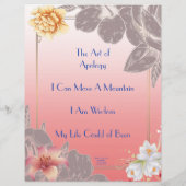 反射タイトルページのパーソナライズされた紙 (裏面)