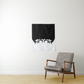 反射デコ女モダンのタペストリー タペストリー (インサイチュ)